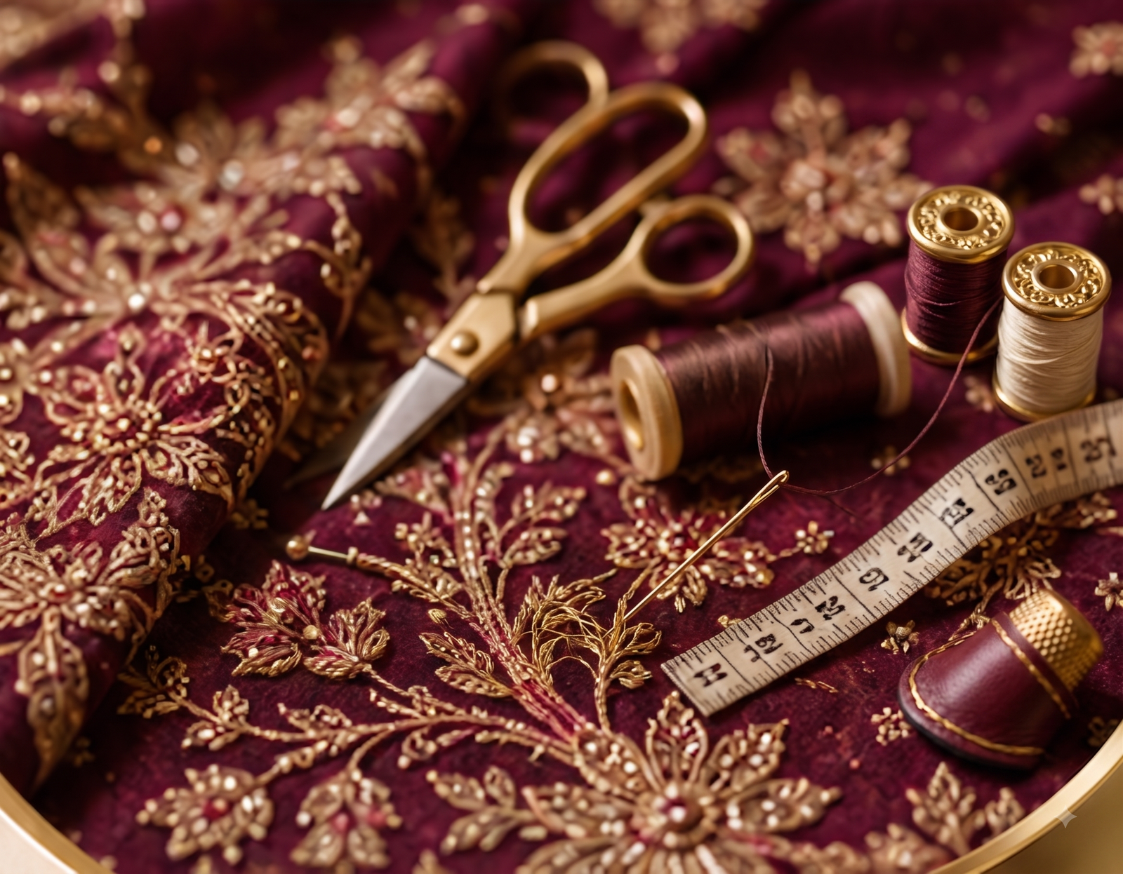 Rivaaz services — craftsmanship and embroidery